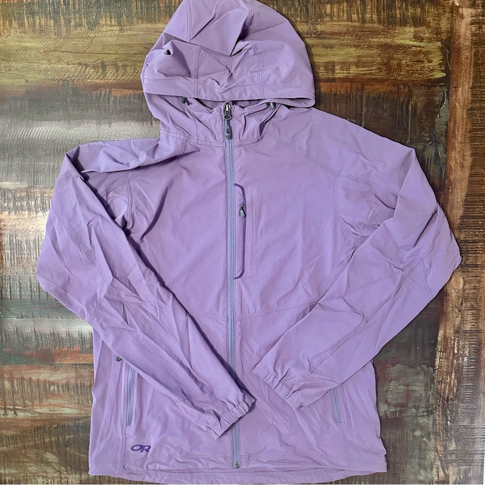 Outdoor Research Purple Windbreaker Jacket